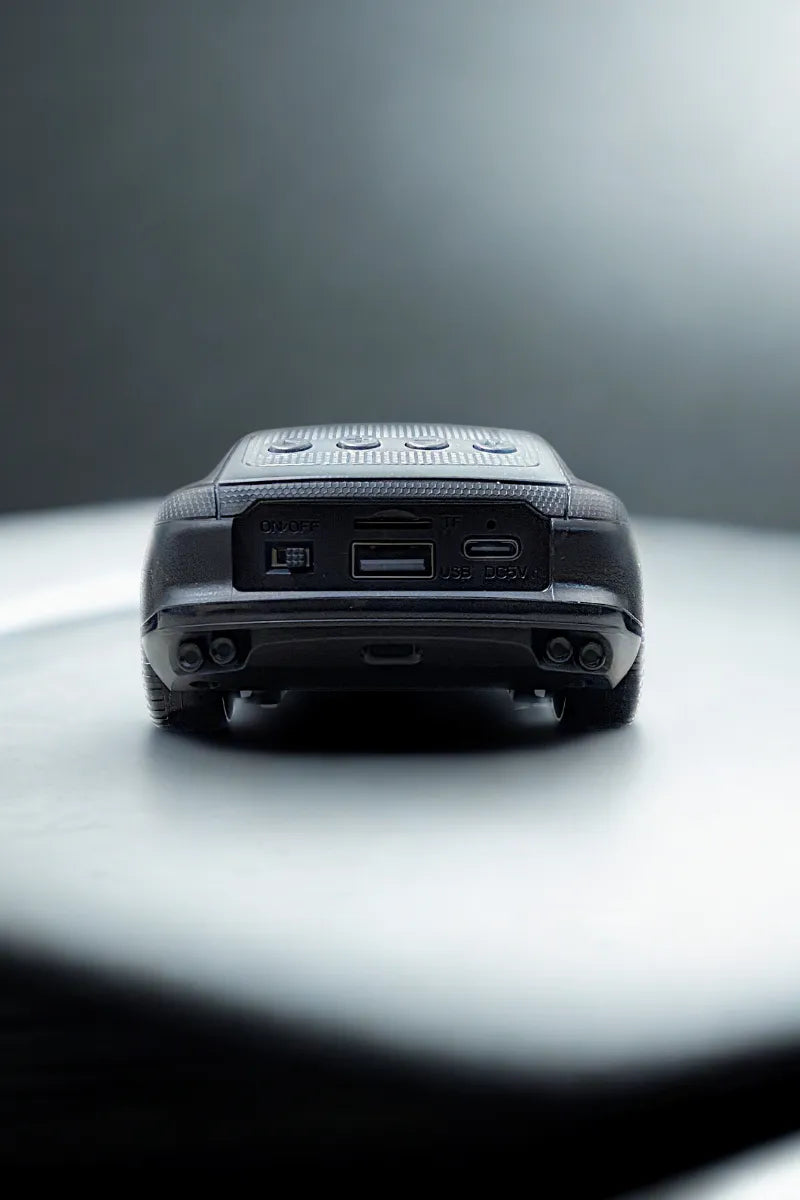 Luxury Car Shaped Bluetooth Speaker – Wireless, Portable & Powerful Bass